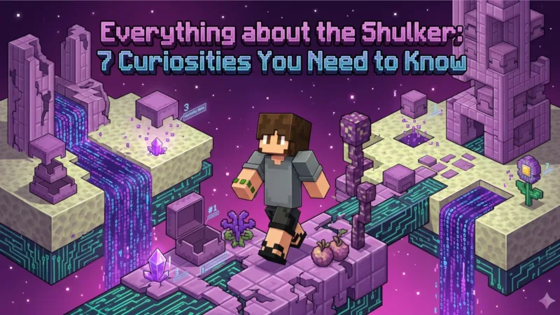 garion andando pelo end perto das shulkers