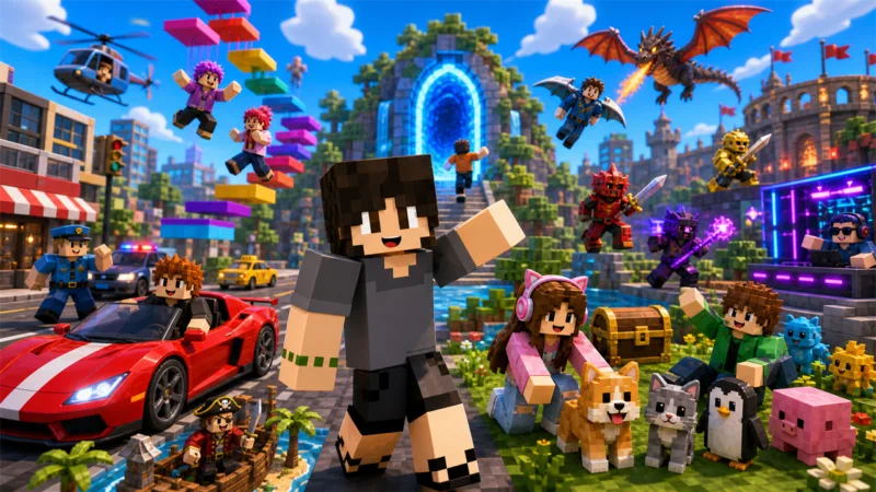Os 10 Jogos Roblox Mais Jogados em 2025: Lista Completa e Atualizada
