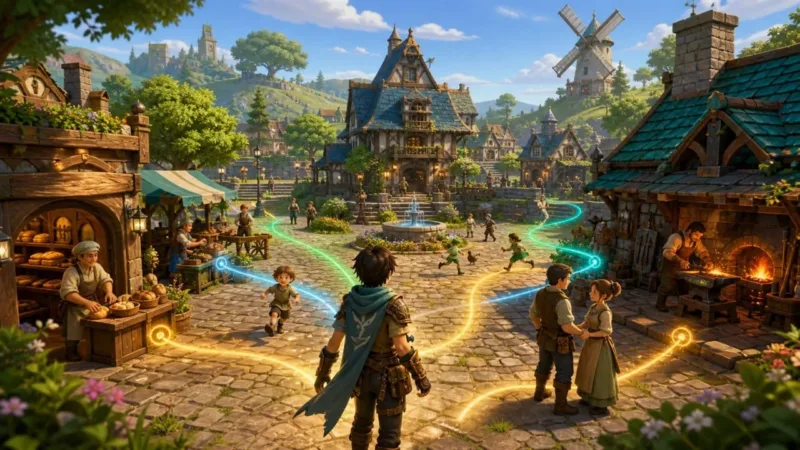Fable ganha data para 2027 e detalha população viva de Albion