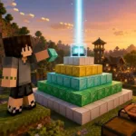 farol minecraft piramide efeitos