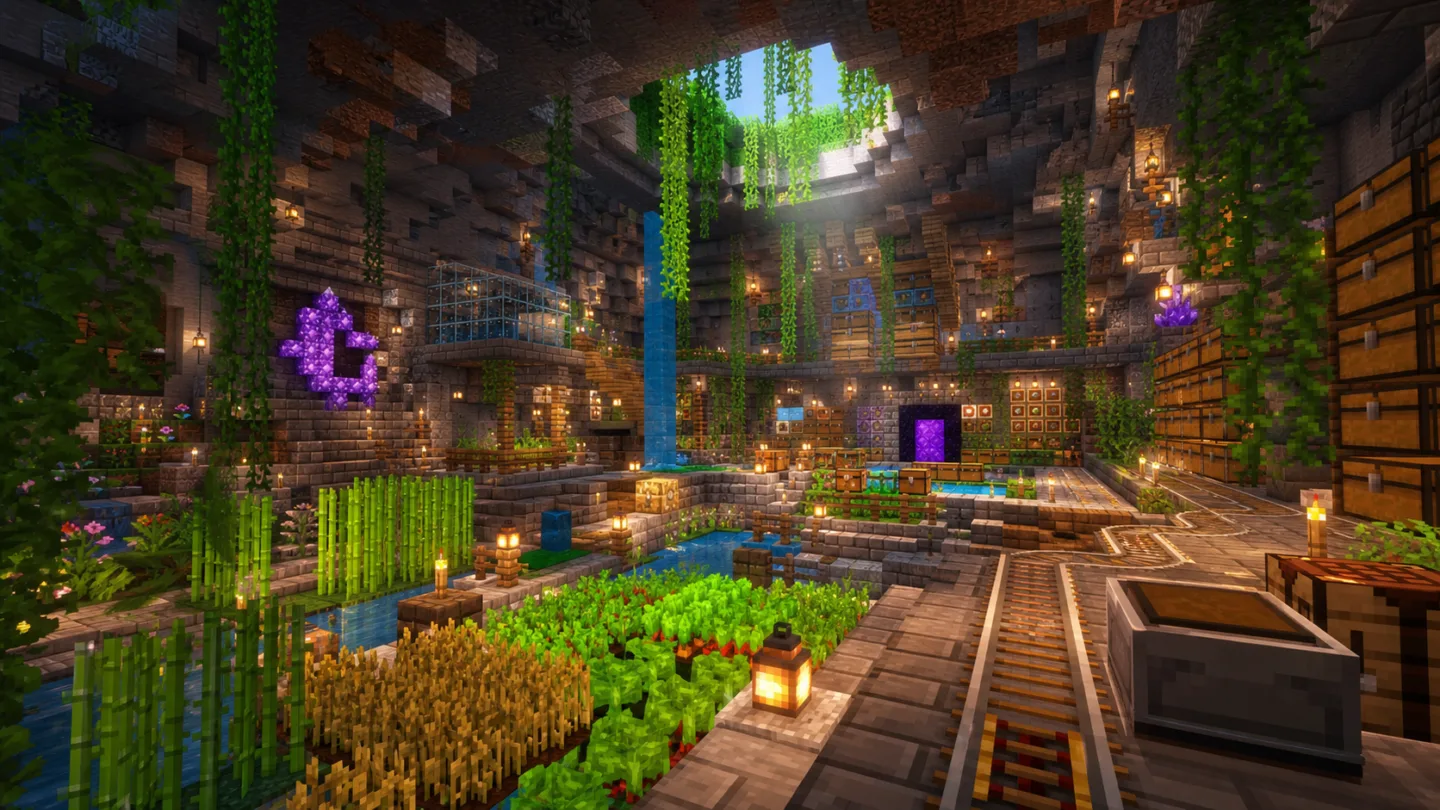 Minecraft: como criar uma base subterrânea bonita e funcional (2026)