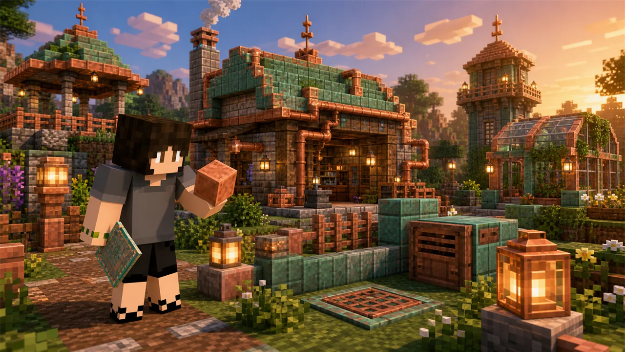 Minecraft: 8 ideias com cobre para construir sem cair no óbvio