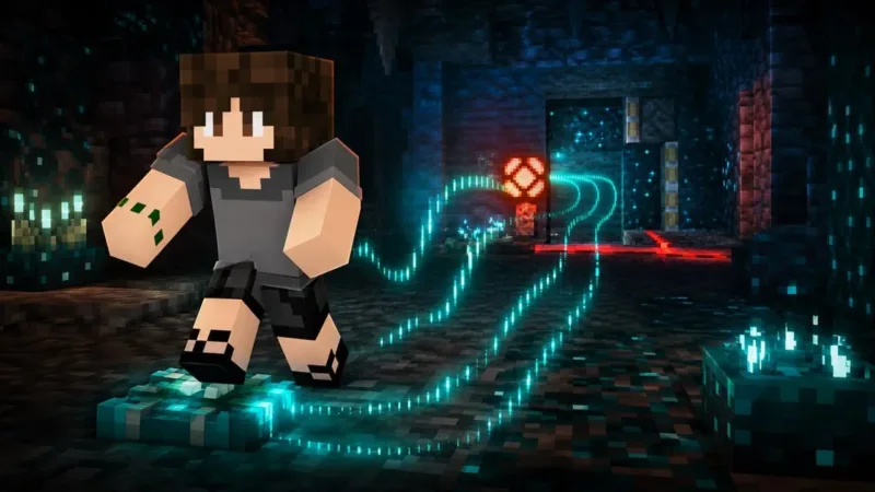Redstone sem fio com sculk: crie sensores e portas inteligentes (2026)