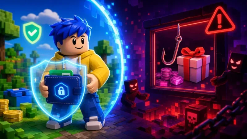 Robux com segurança: como evitar golpes e compras por impulso (2026)