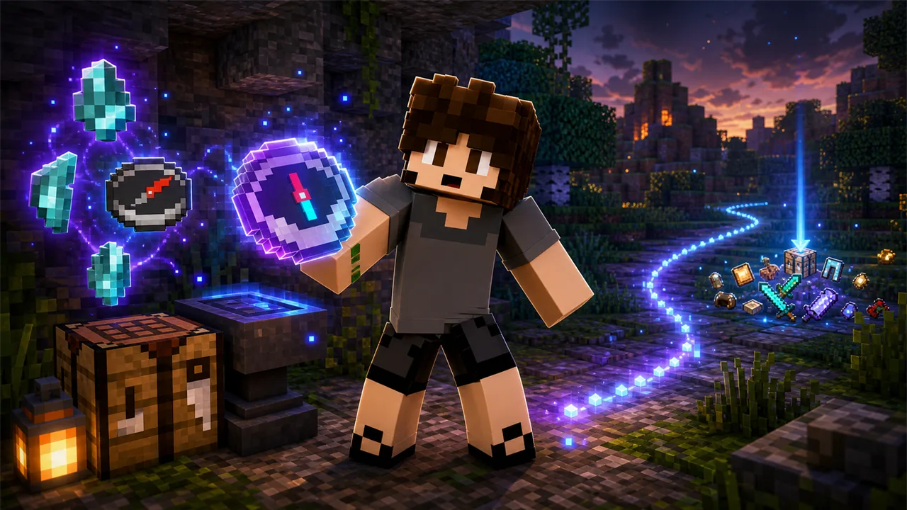 Bússola de recuperação no Minecraft: como criar e usar (2026)